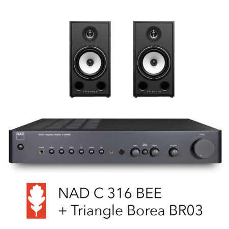 NAD C 316 BEE + Triangle Borea BR03